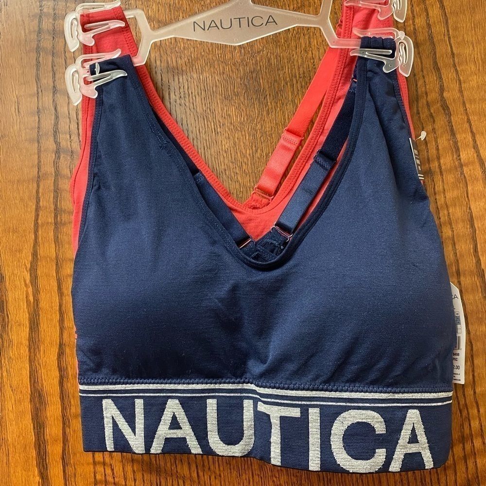 New Nautica 2‎ pack super soft lounge sports bras